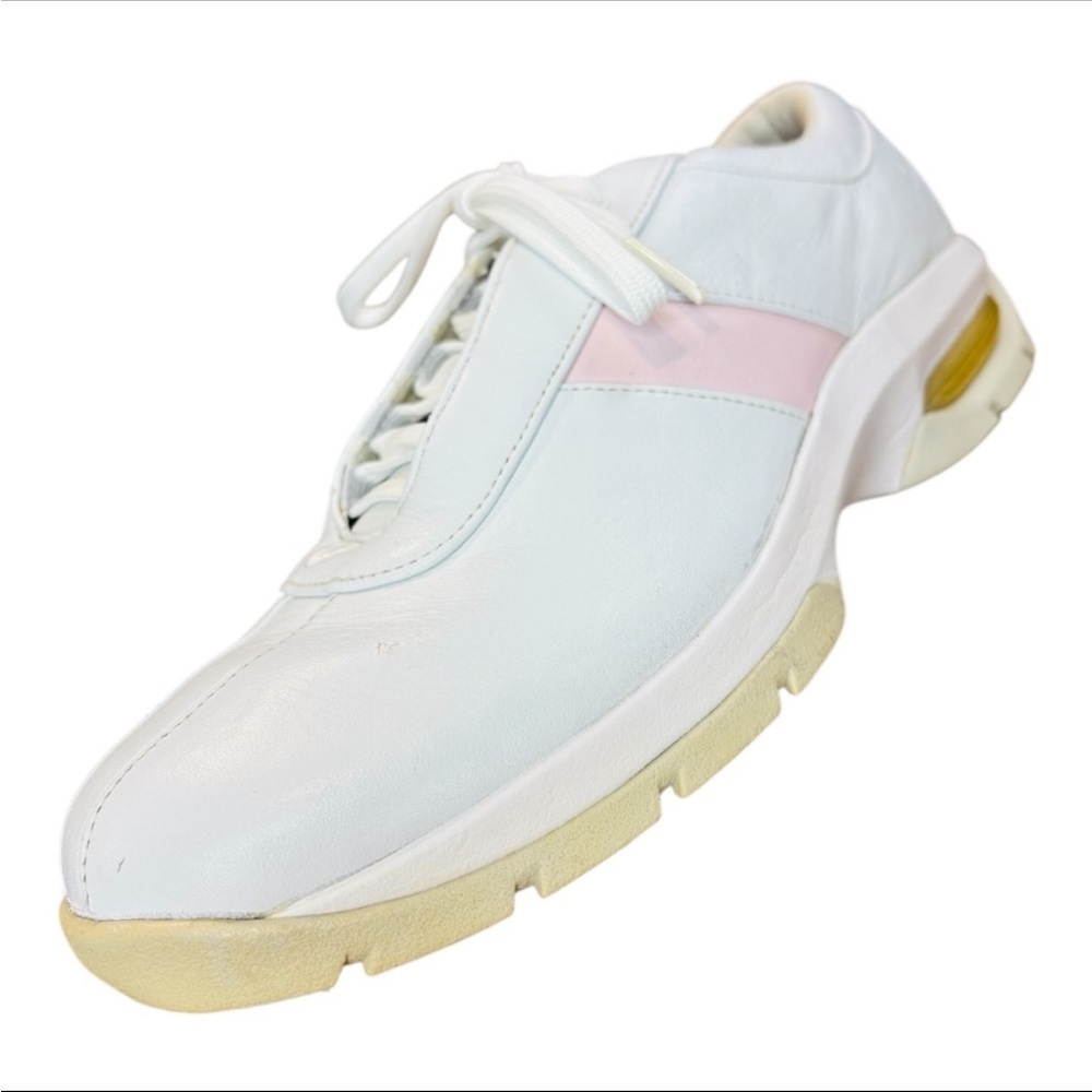 Nike Air Women's White and Pink Golf Shoes Model #041012 PA2 Size 6.5